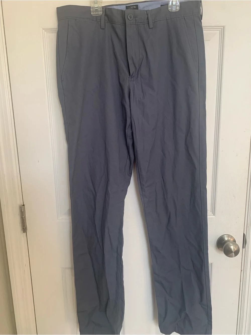 J. Crew Men's Slate Blue Gray Chinos